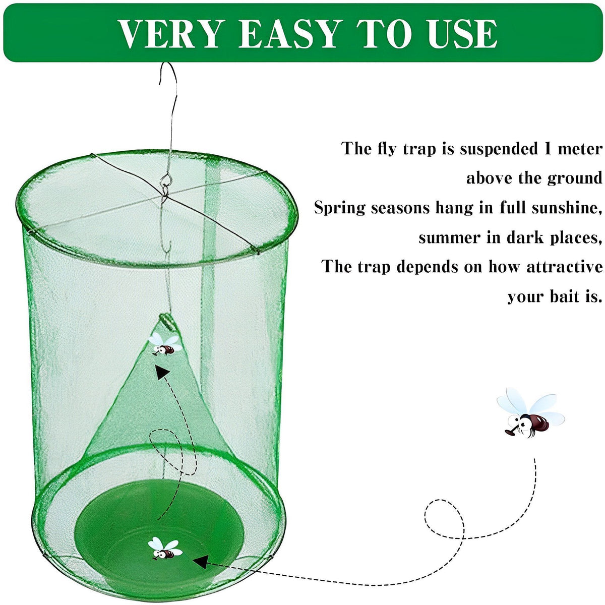 Eco-Friendly Fly Catcher for a Peaceful Home