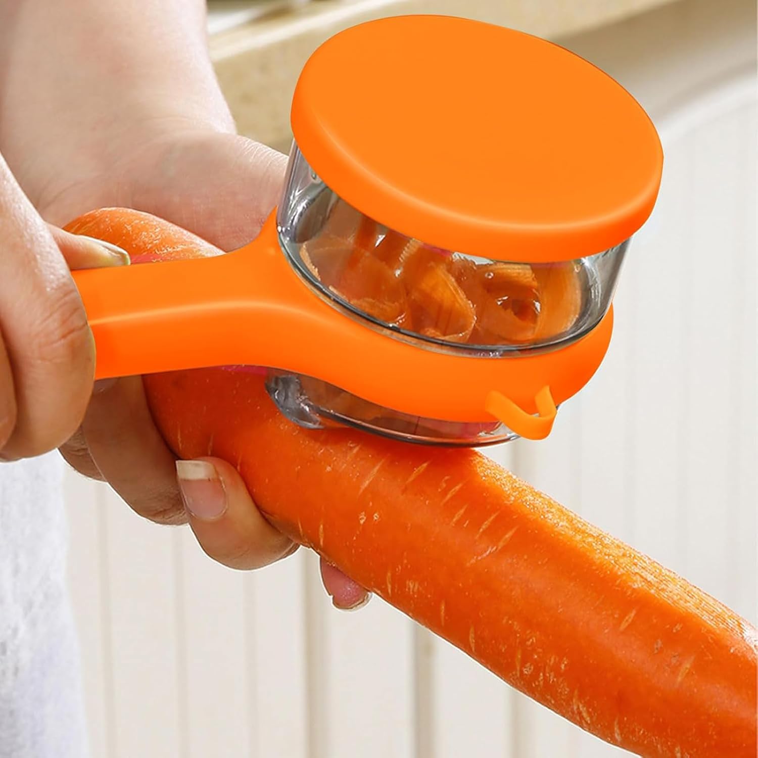 Effortless Fruit & Vegetable Peeler with Dual Blades
