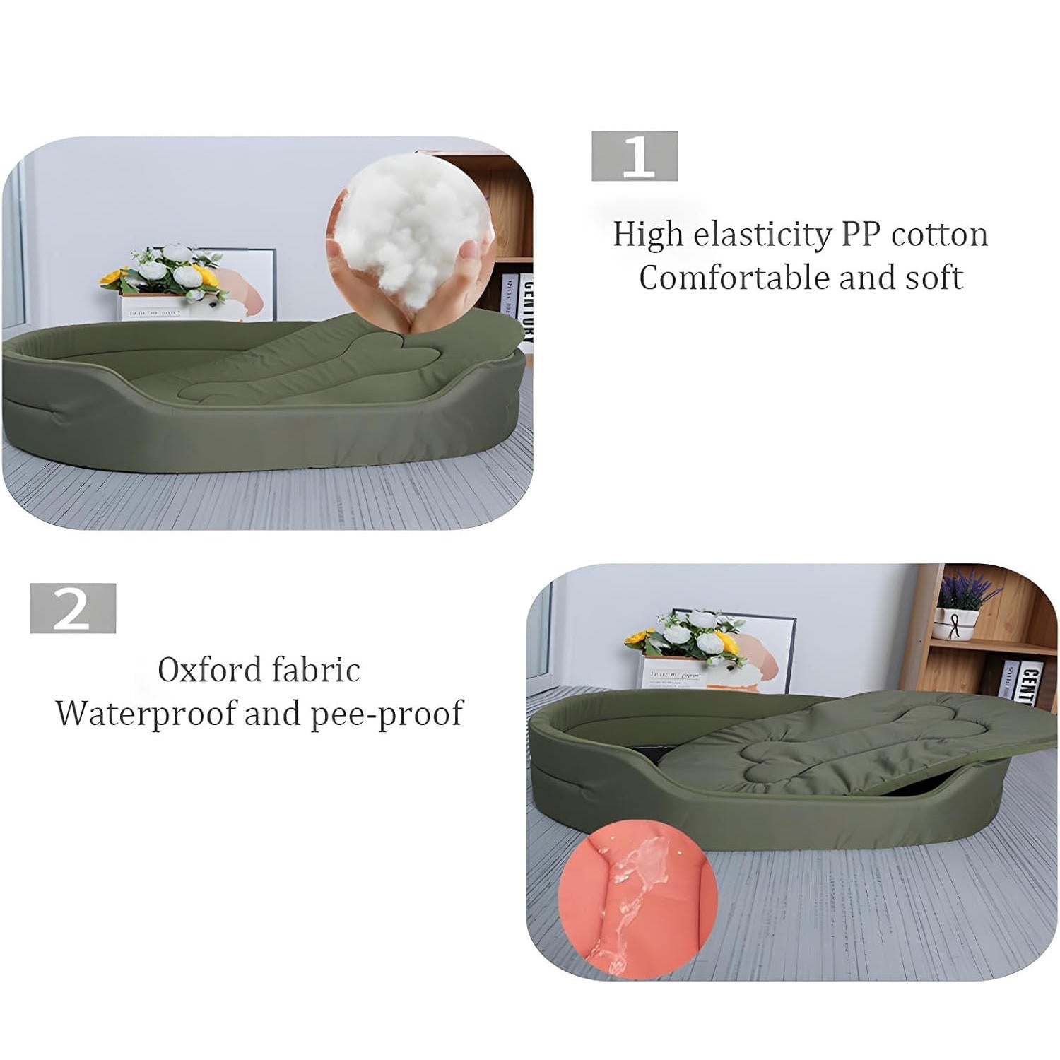 Sustainable Comfort Pet Bed