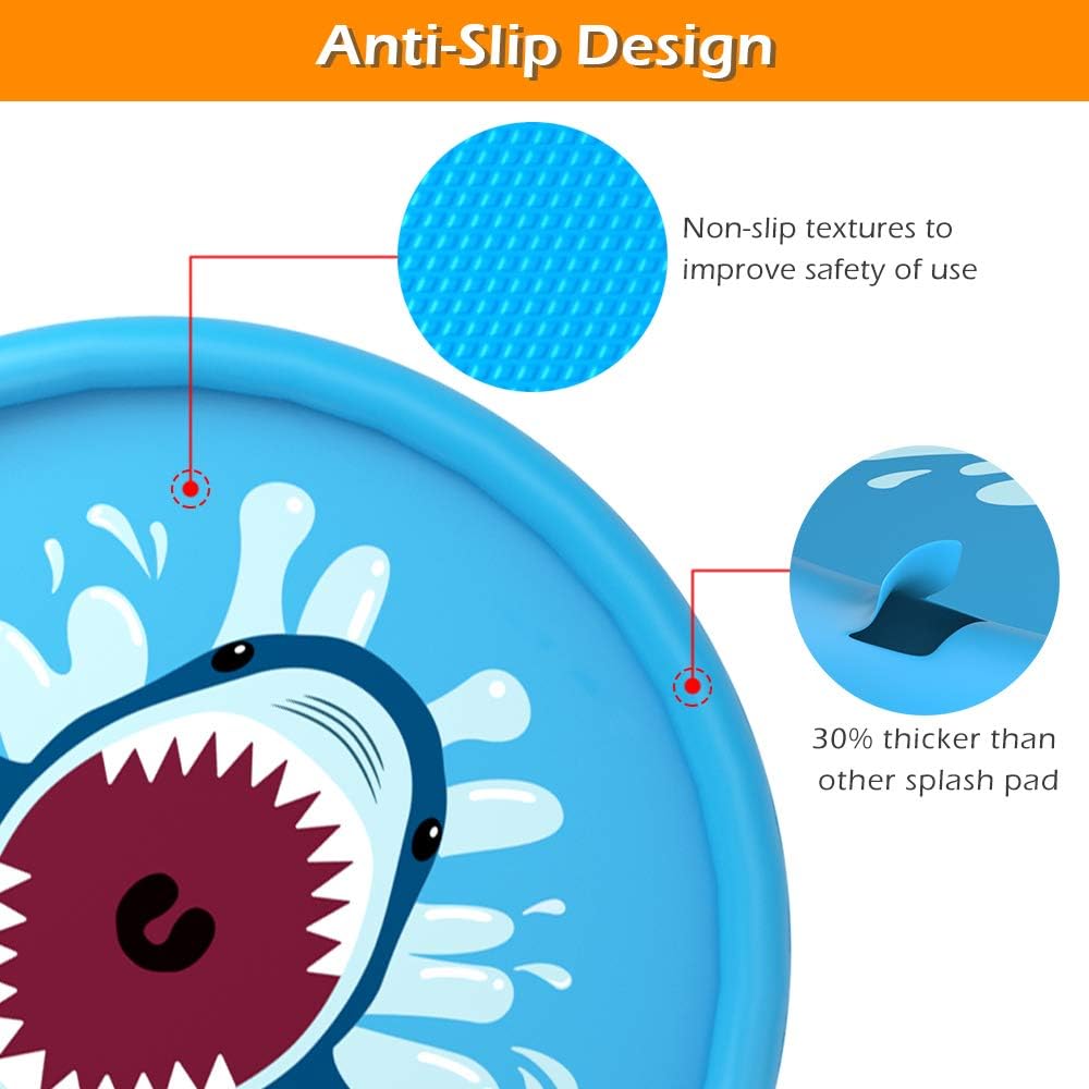 Ocean Adventure Water Play Mat for Kids