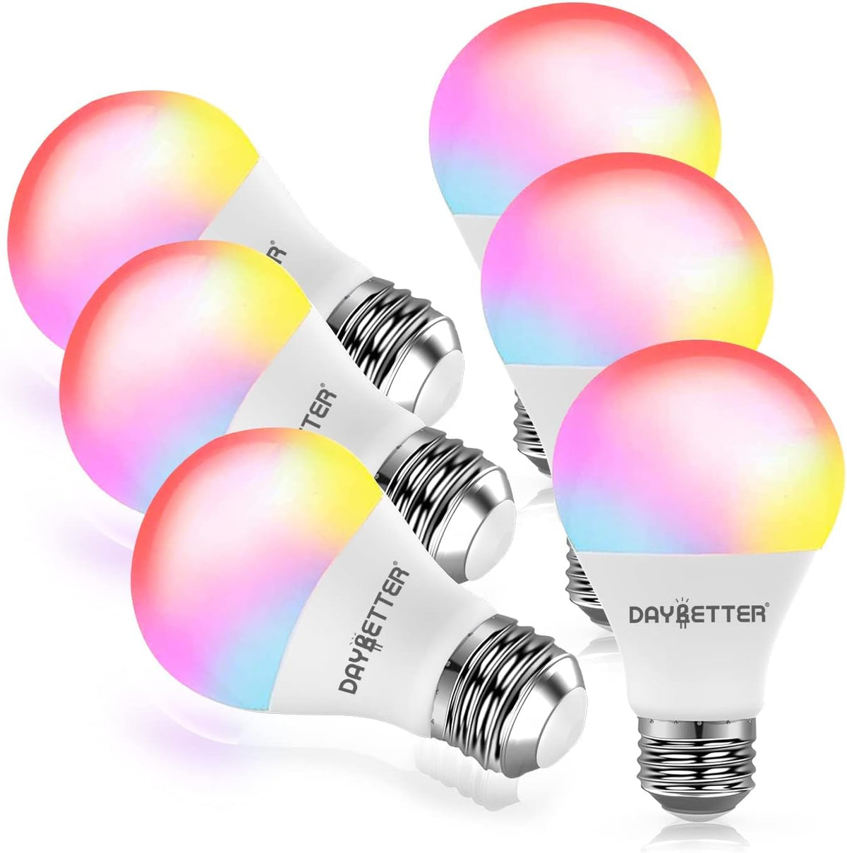 Smart Wi-Fi Color Changing LED Light Bulbs