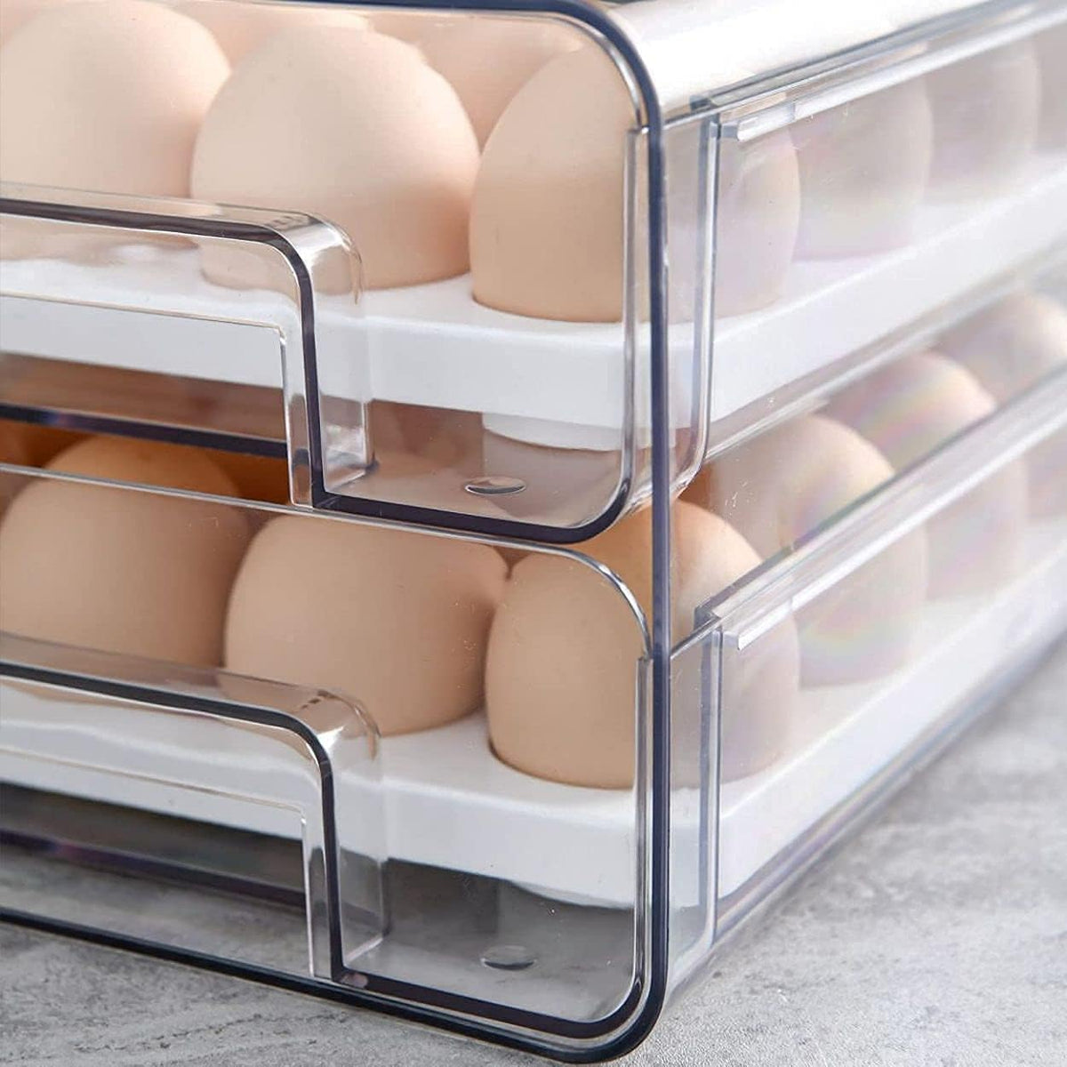 Space-Saving Egg Storage Solution for Your Refrigerator