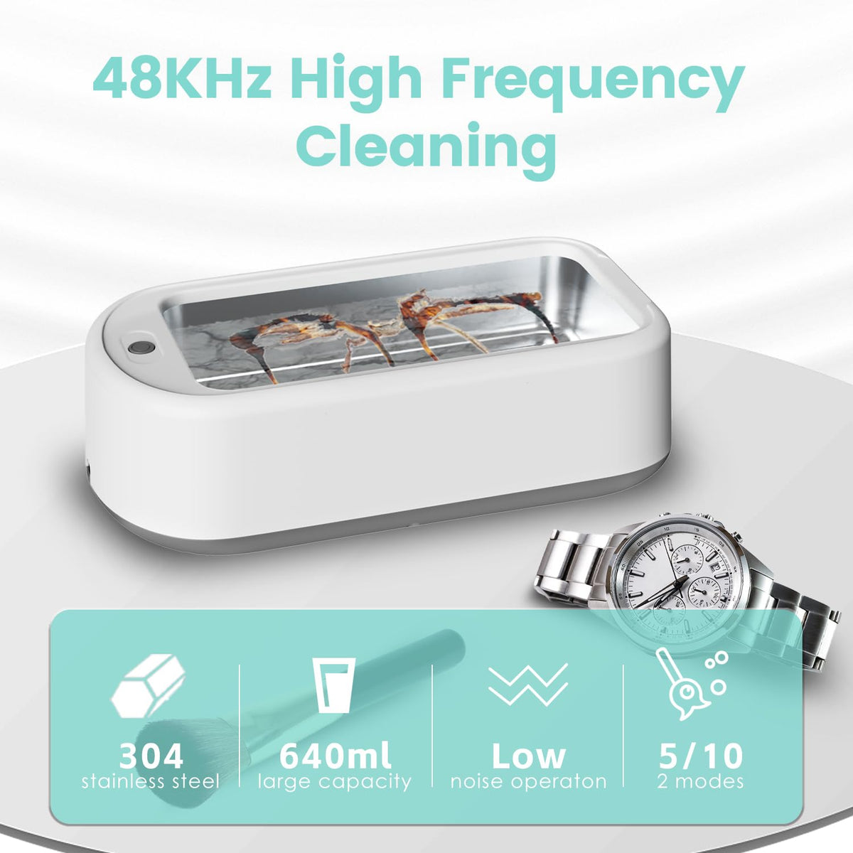 Advanced Ultrasonic Cleaner for Jewelry and Accessories