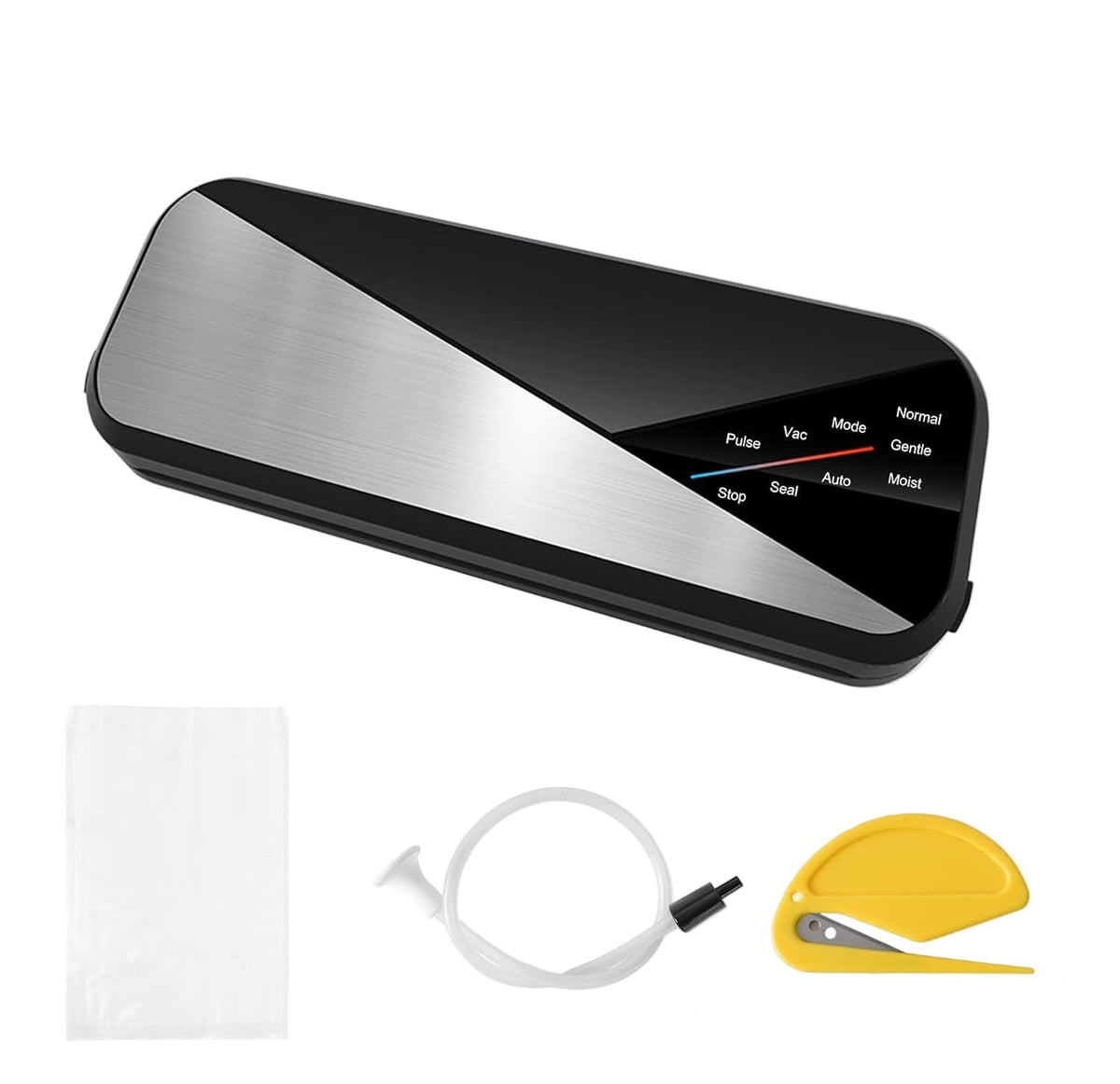Multi-Function Vacuum Sealer with 30 cm Sealing Strip and 80 kPa Suction