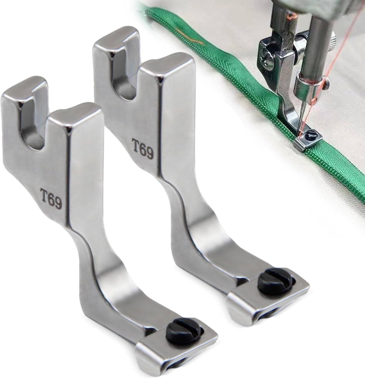 Stealth Seam Zipper Foot for Seamless Finishes