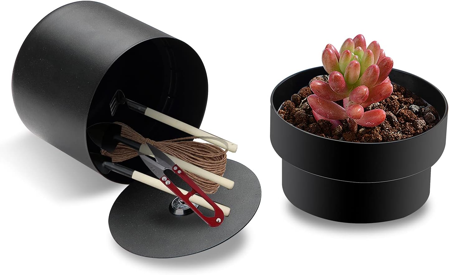 Discreet Flowerpot Security Box for Valuables
