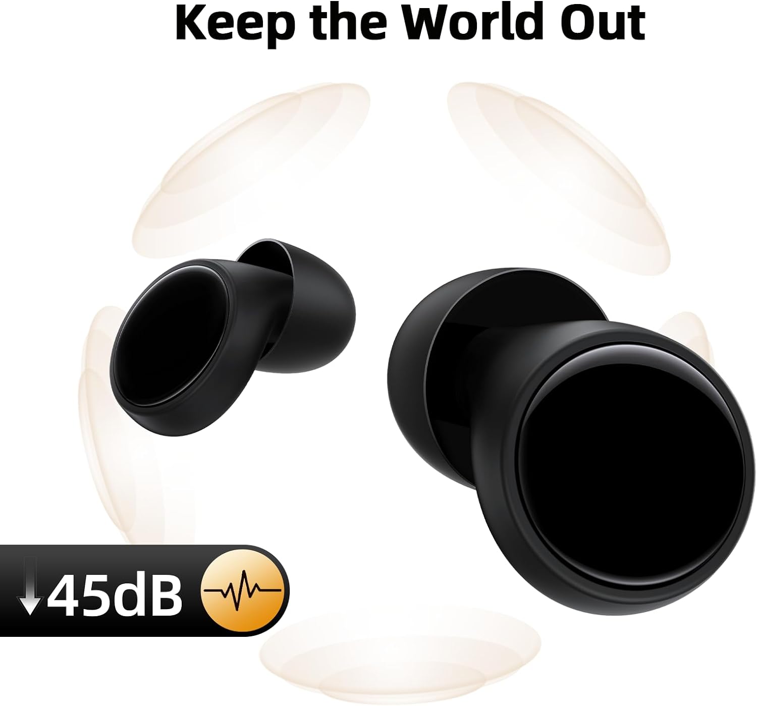 Ultimate Comfort Noise-Reducing Ear Plugs for Sleep and Travel