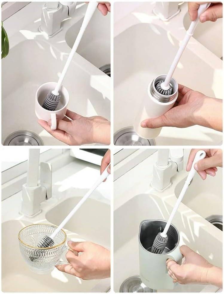 Ultimate Bottle Scrubber with Flexible Reach