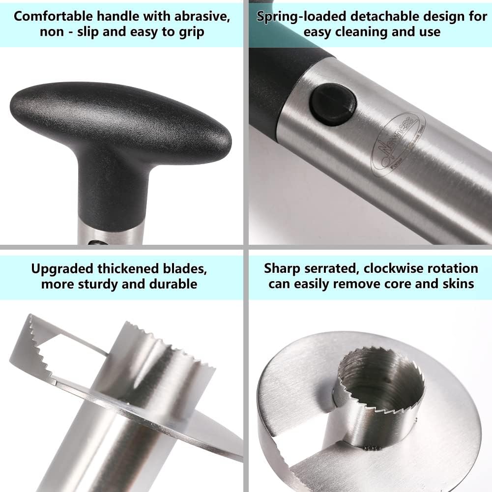Effortless Pineapple Slicer and Corer Tool