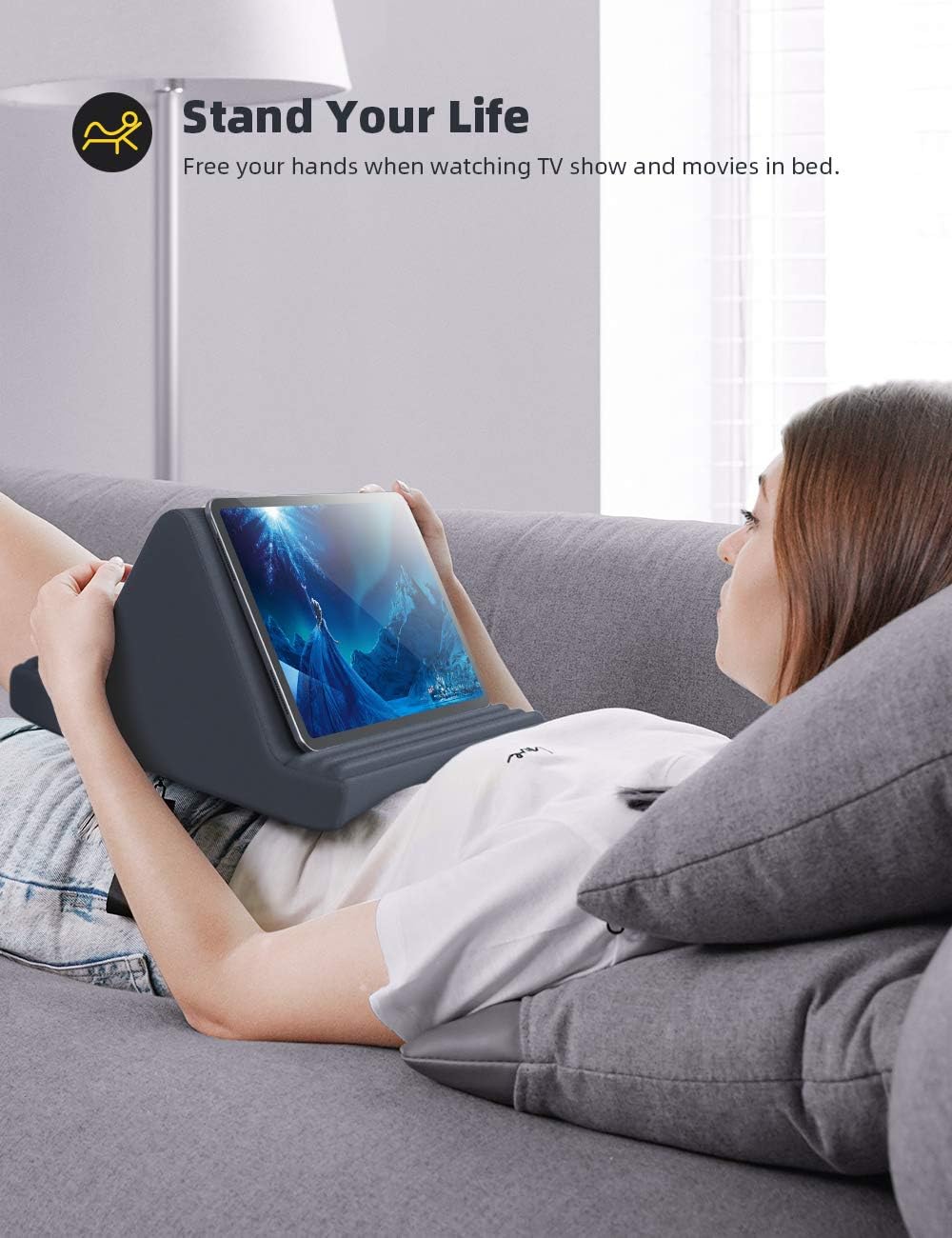 ComfyTech Multi-Angle Tablet Holder for Ultimate Convenience