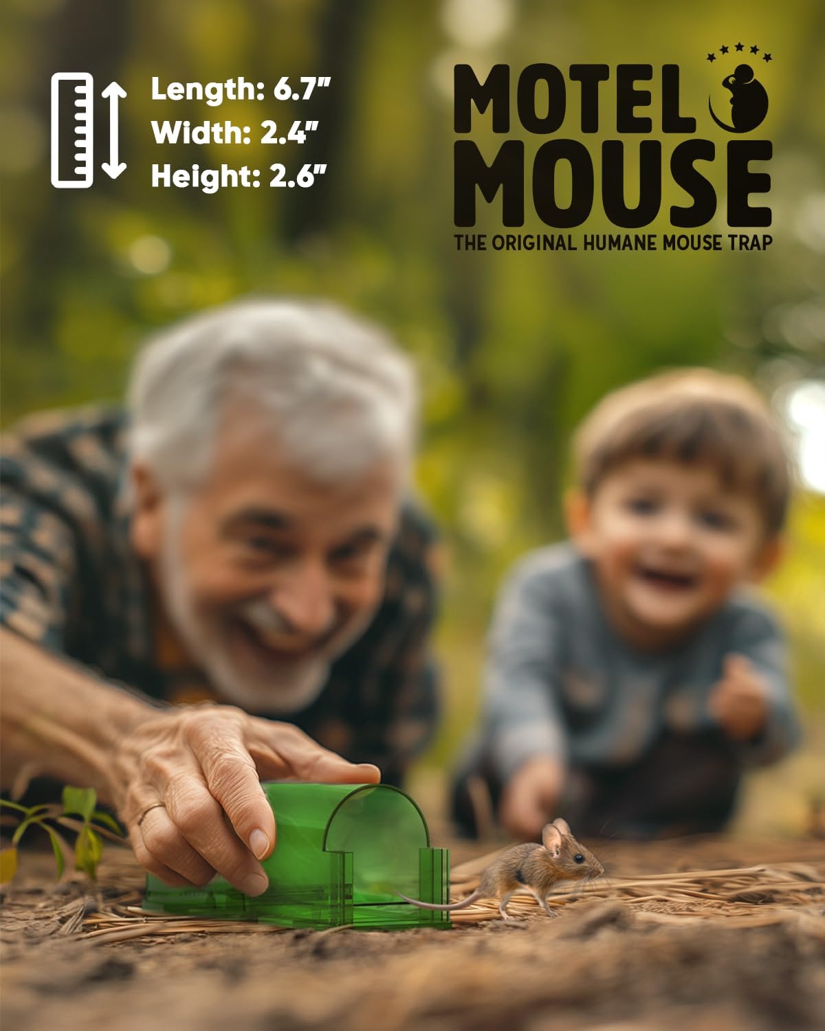 Humane Mouse Capture System - 4 Pack