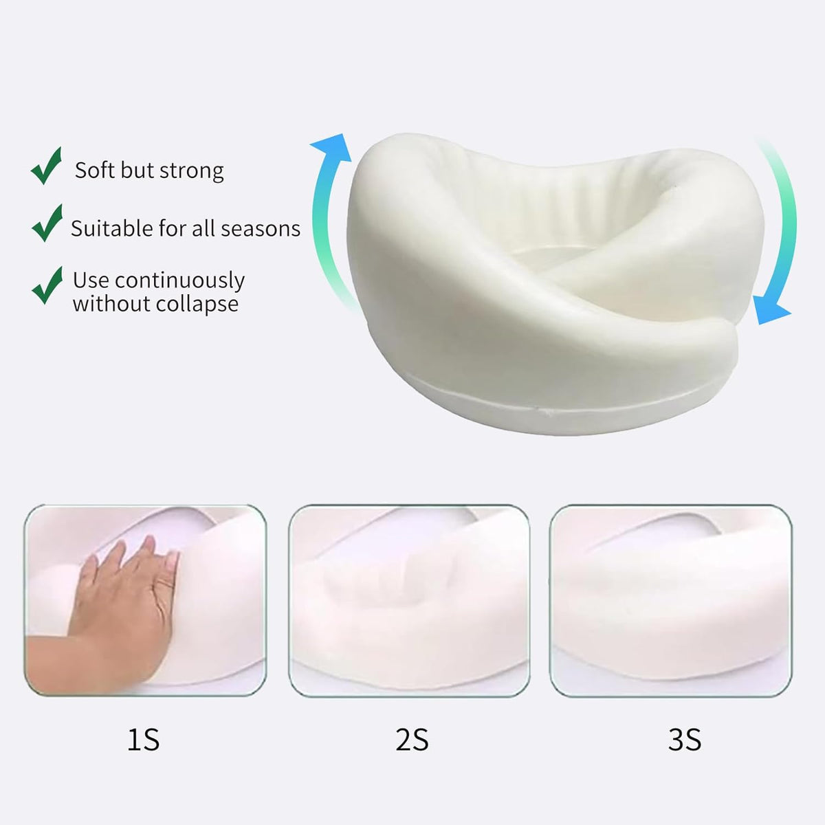 Comfort Travel Neck Support Pillow – Premium Memory Foam