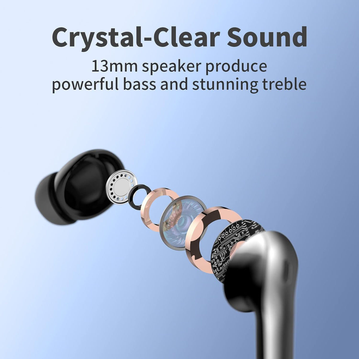 Wireless Audio Buds with Portable Charging Case