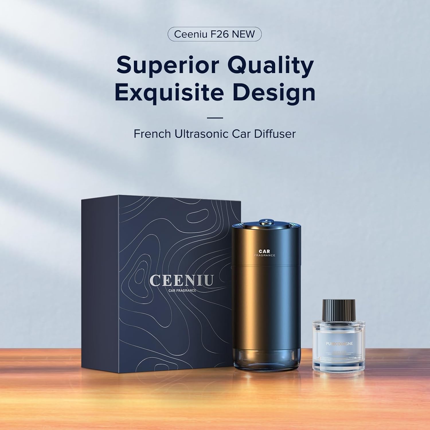 Effortless Aroma Car Diffuser with Custom Scents