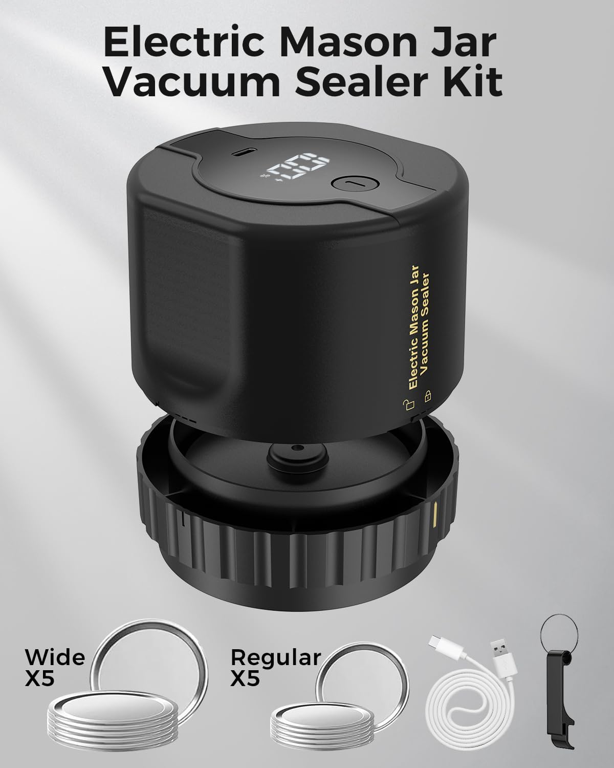 SmartVac Mason Jar Sealing System