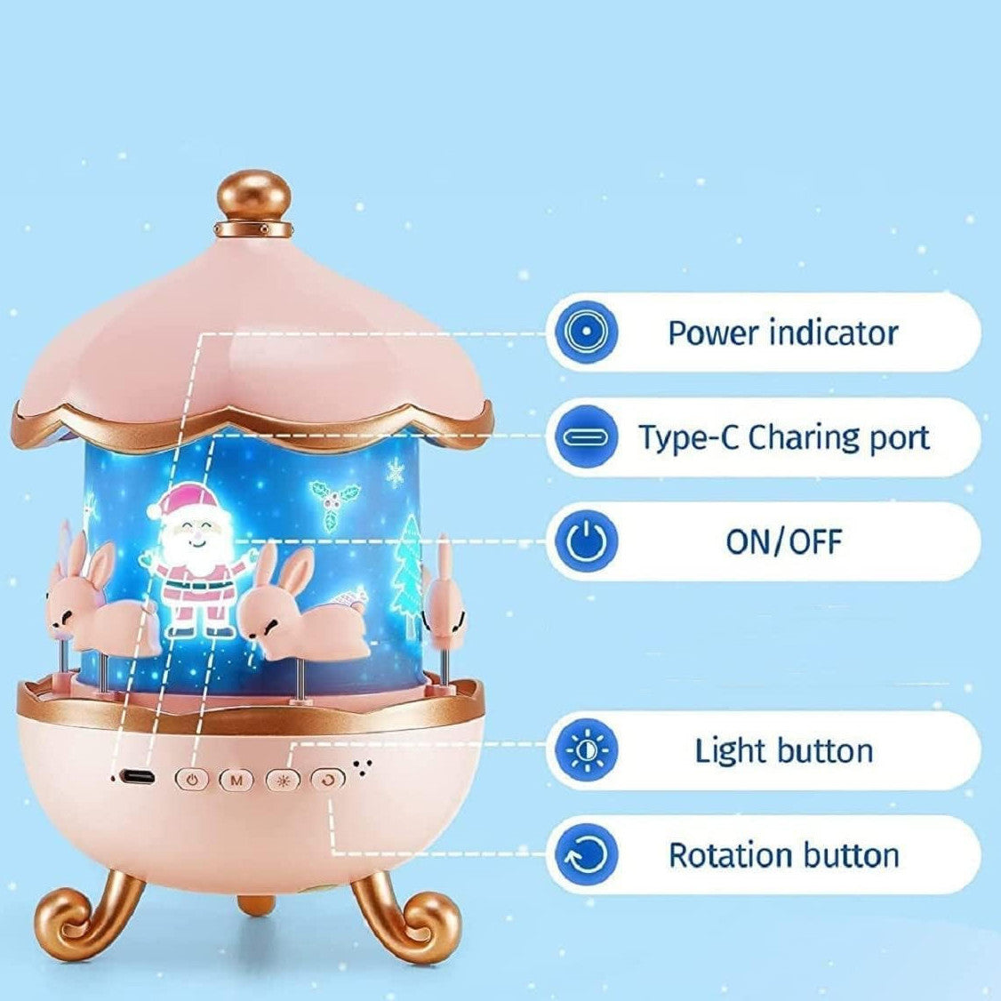 Dreamy Light Projector for Kids