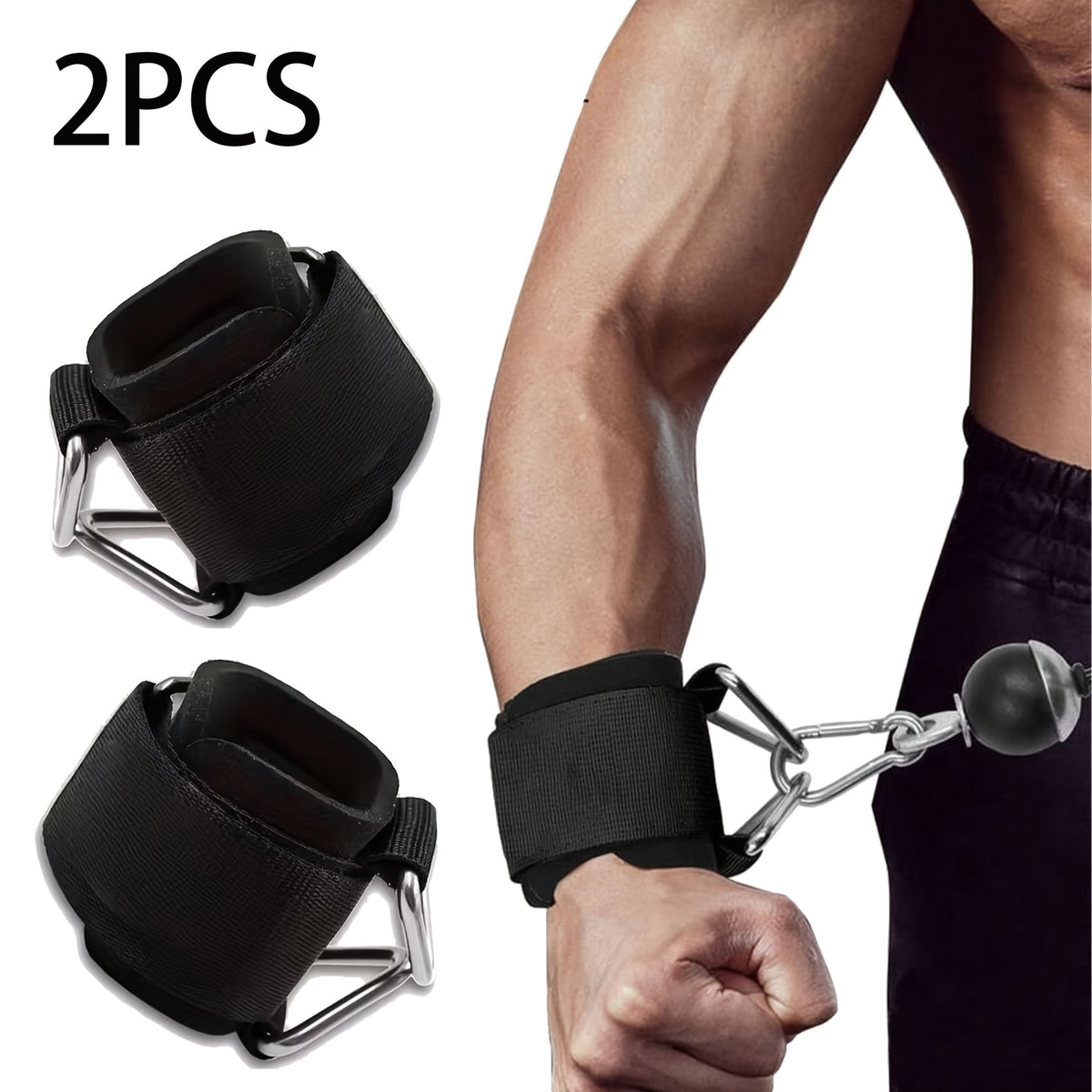 PowerGrip Straps - Adjustable Anti-Slip Lifting Supports