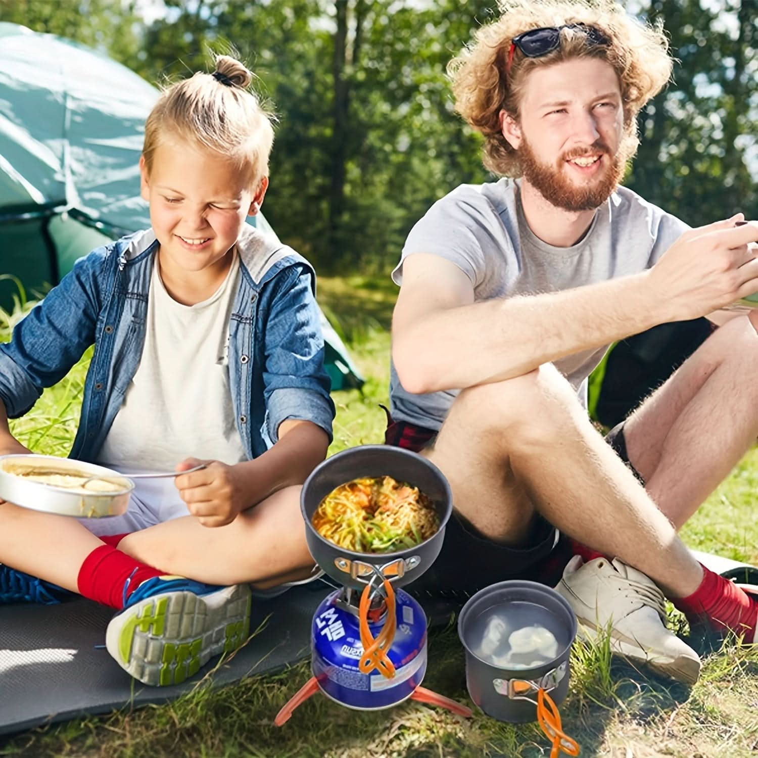 TrailBlazer – Lightweight Camping Cookware Set with Utensils