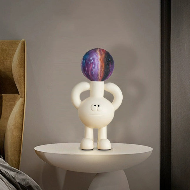Glass Sphere Table Lamp - Fun Design for Home Décor