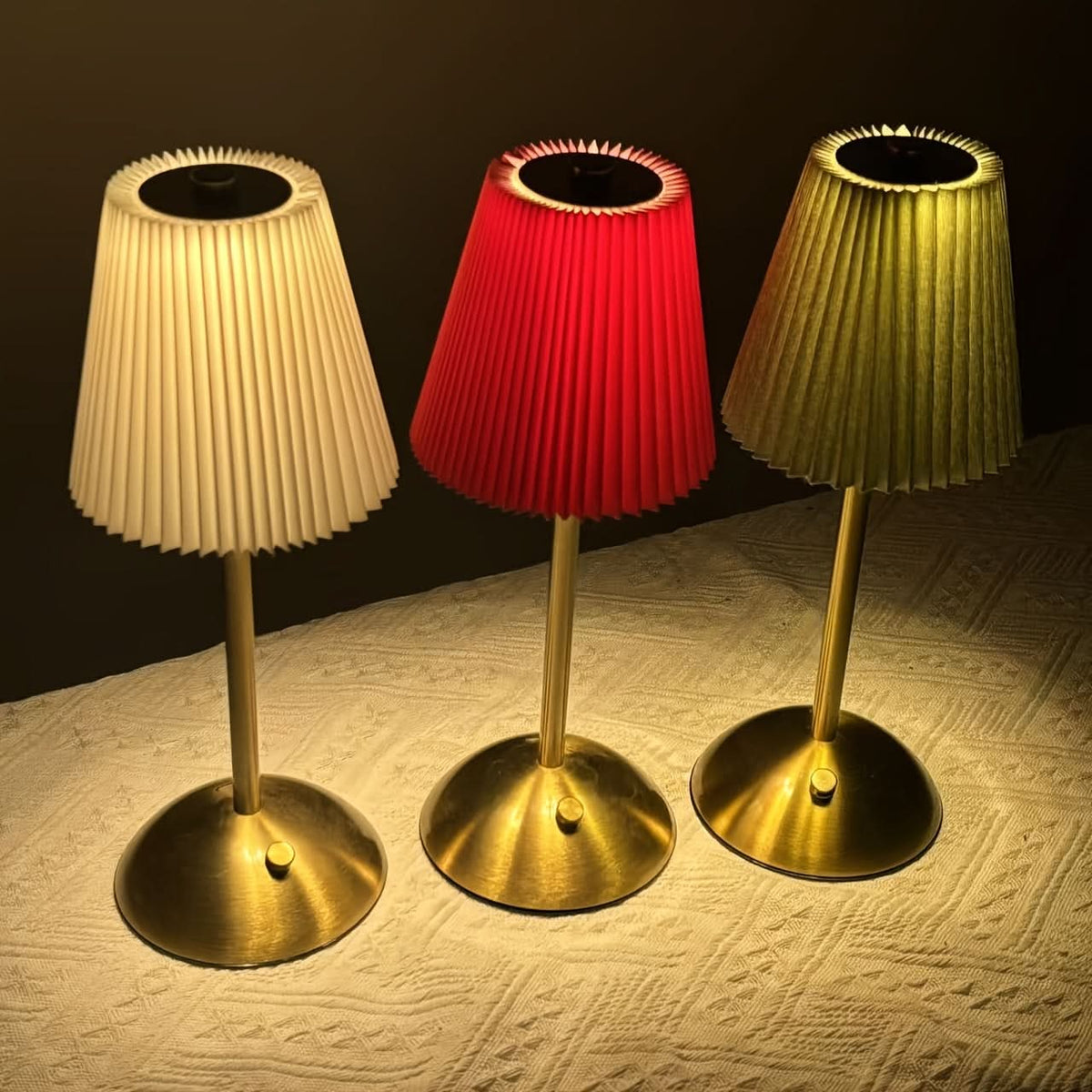 Versatile Rechargeable LED Table Lamp with Touch Control & 3 Lighting Options