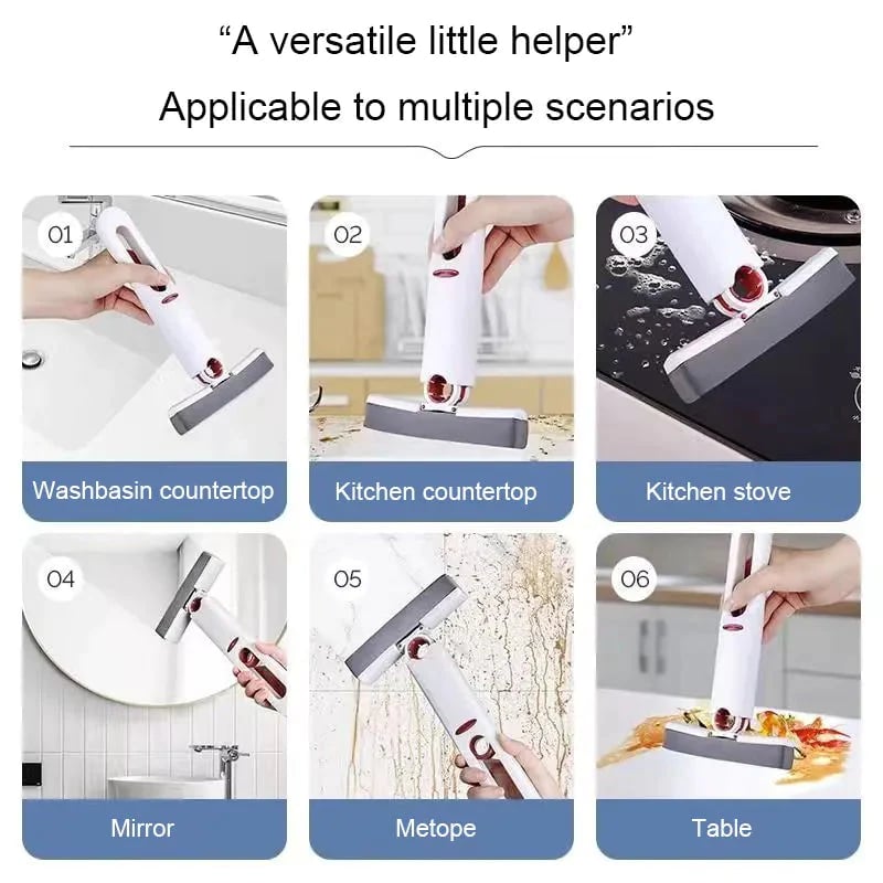 Compact Cleaning Wizard for Small Spaces