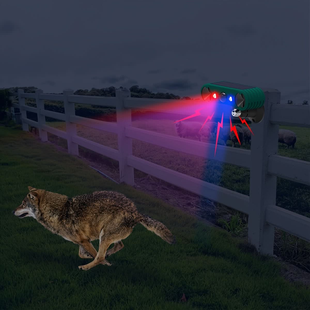 GardenGuard Pro – Smart Motion-Activated Pest Deterrent