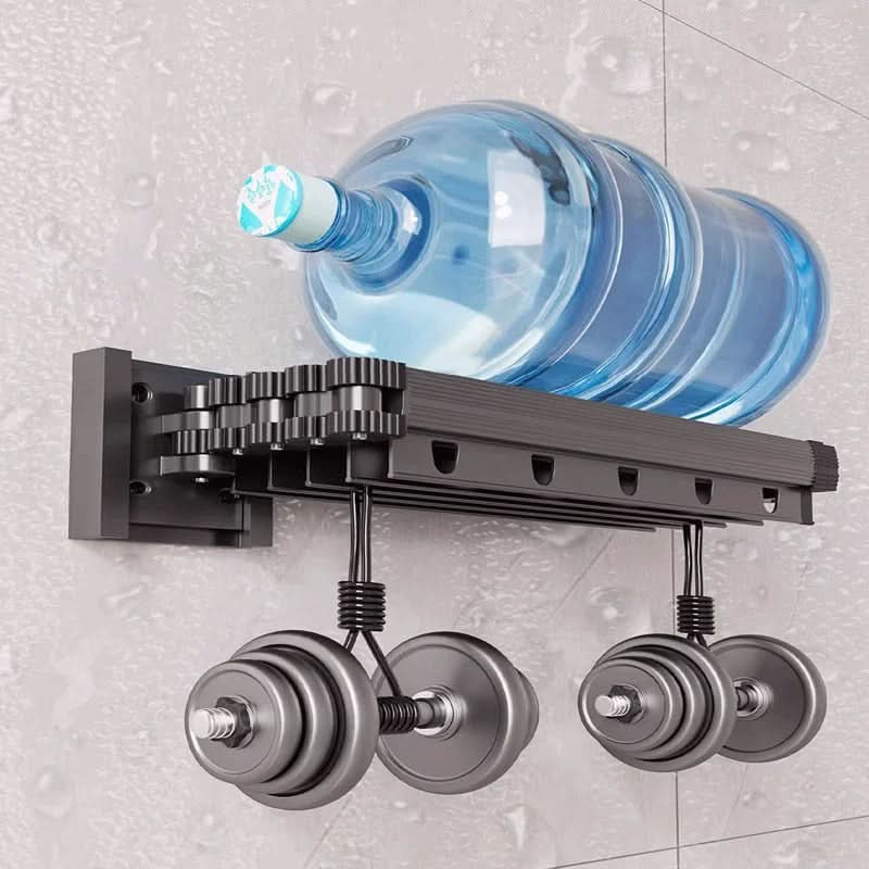 Versatile Foldable Shower Divider Rod Kit