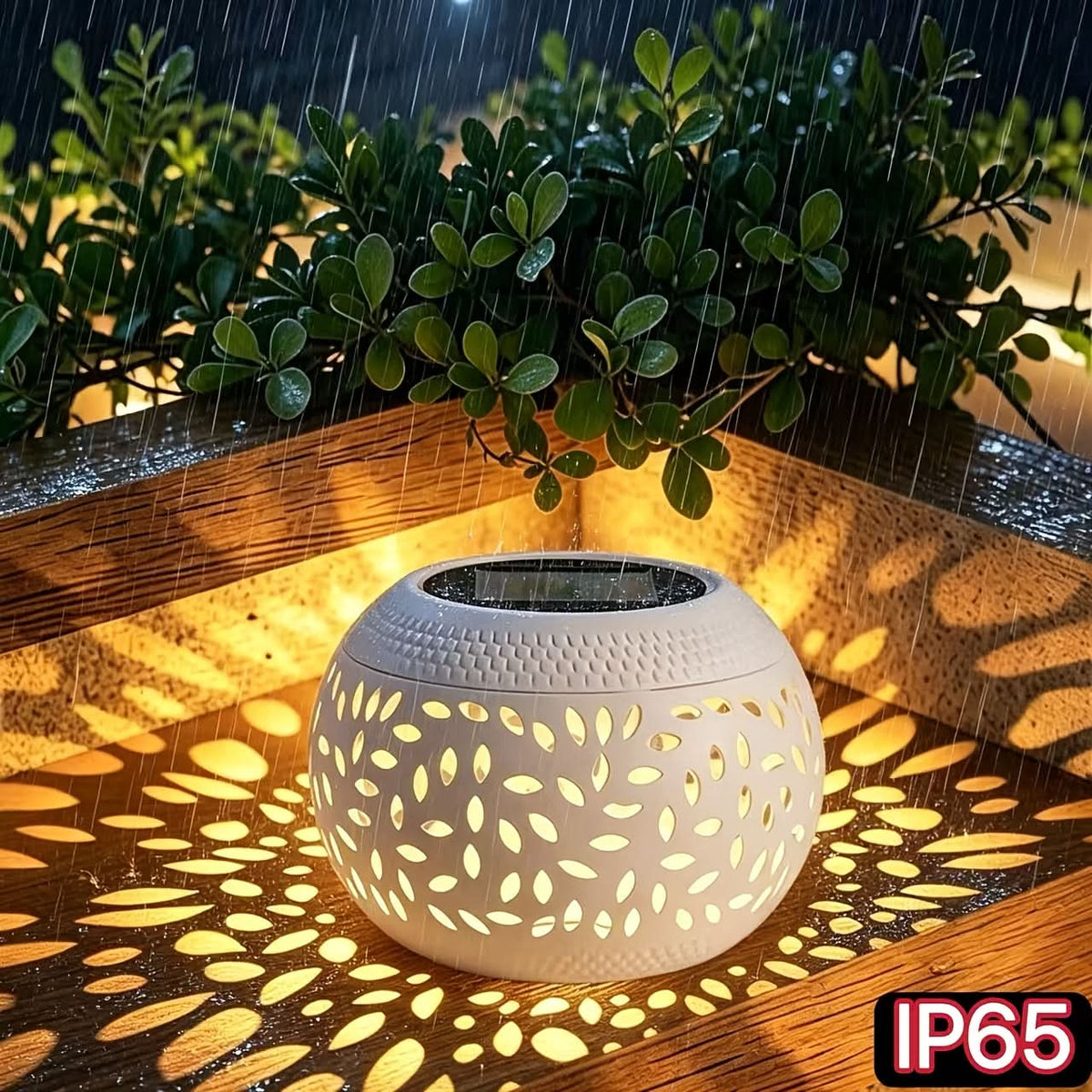 RadiantGlow – Solar-Powered Outdoor Table Light
