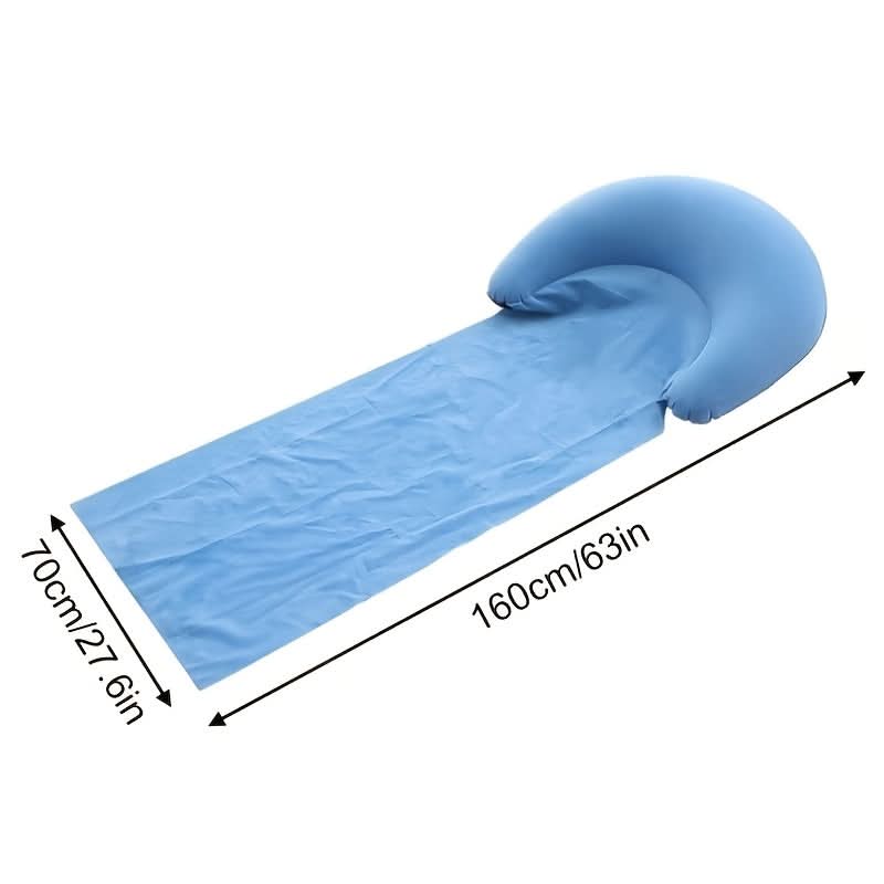 AquaRest – Portable Inflatable Head Support Beach Mat