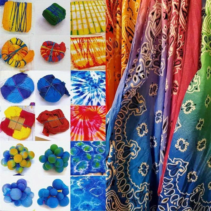 VividHue – Ultimate Multi-Color Fabric Dye Kit for Customization