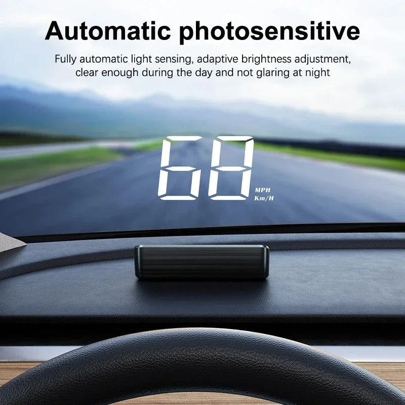 Smart Heads-Up Speed Display for Vehicles