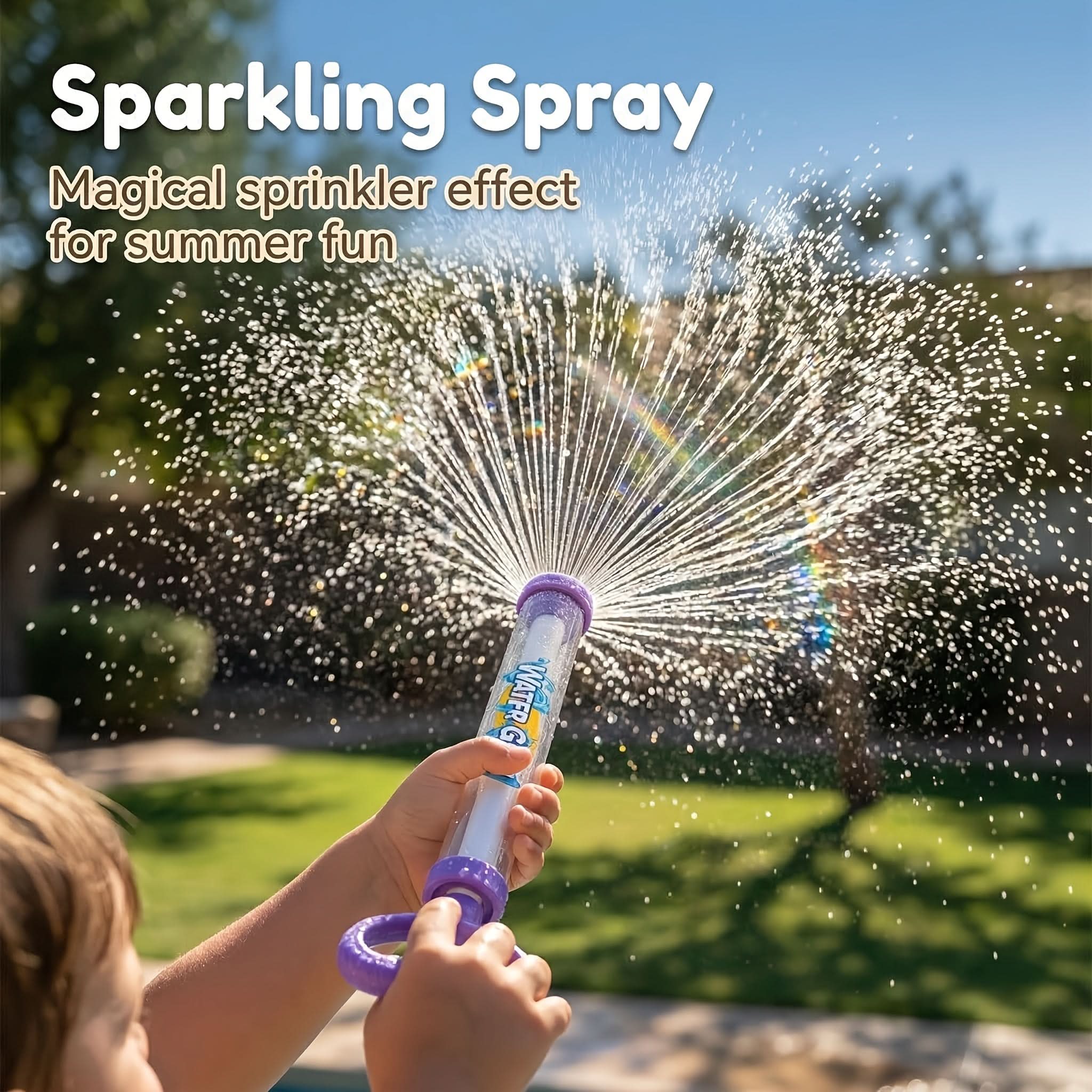 AquaJoy – Expandable Water Sprayer for Backyard Fun