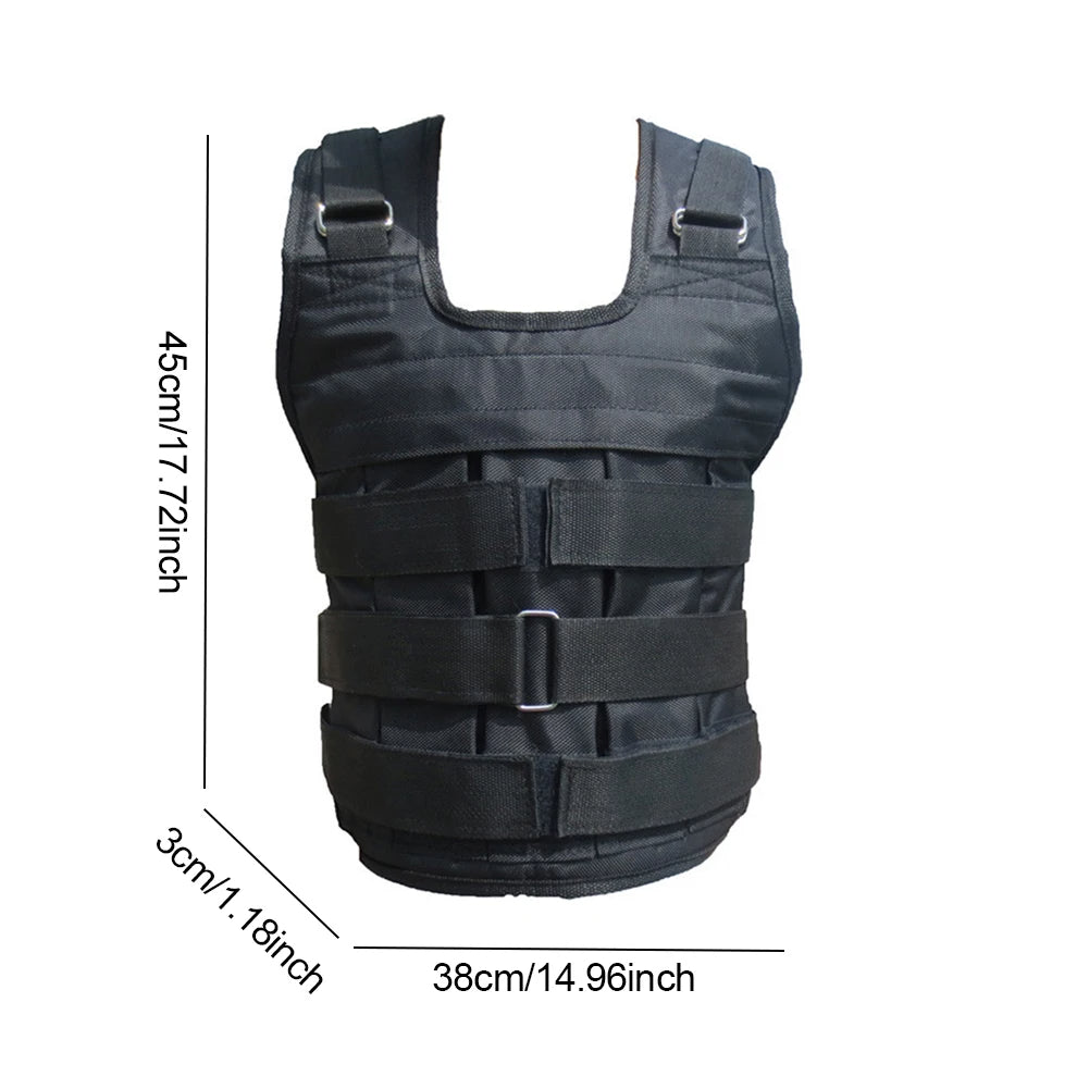 Versatile Weighted Training Vest for Enhanced Workouts