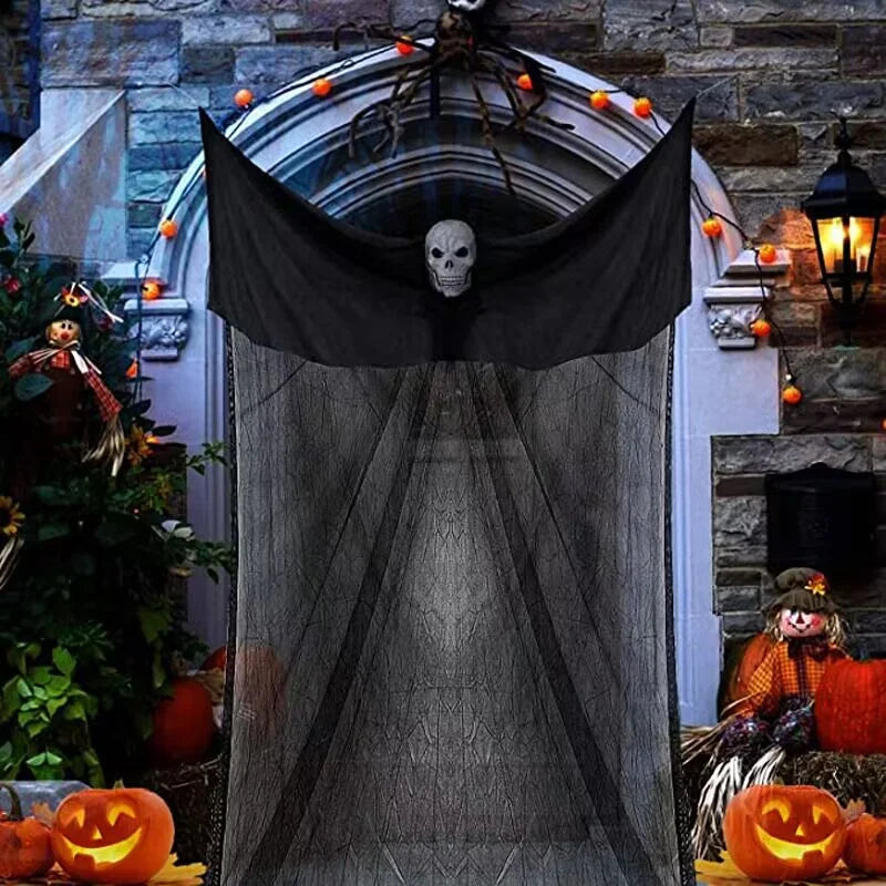 Spooky Specter Hanging Decoration with Creepy Mask