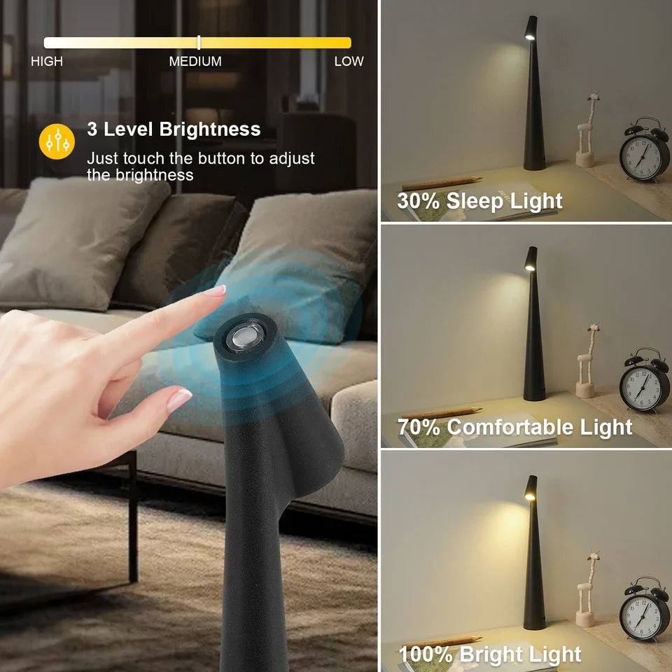 Smart Touch-Controlled Reading Lamp with Adjustable Color Modes