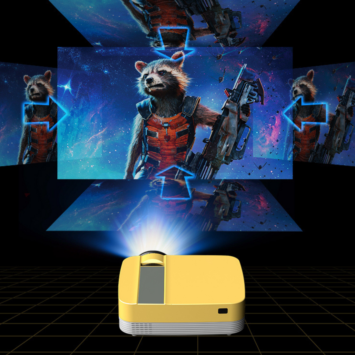 Compact HD Mobile Projector for Effortless Viewing