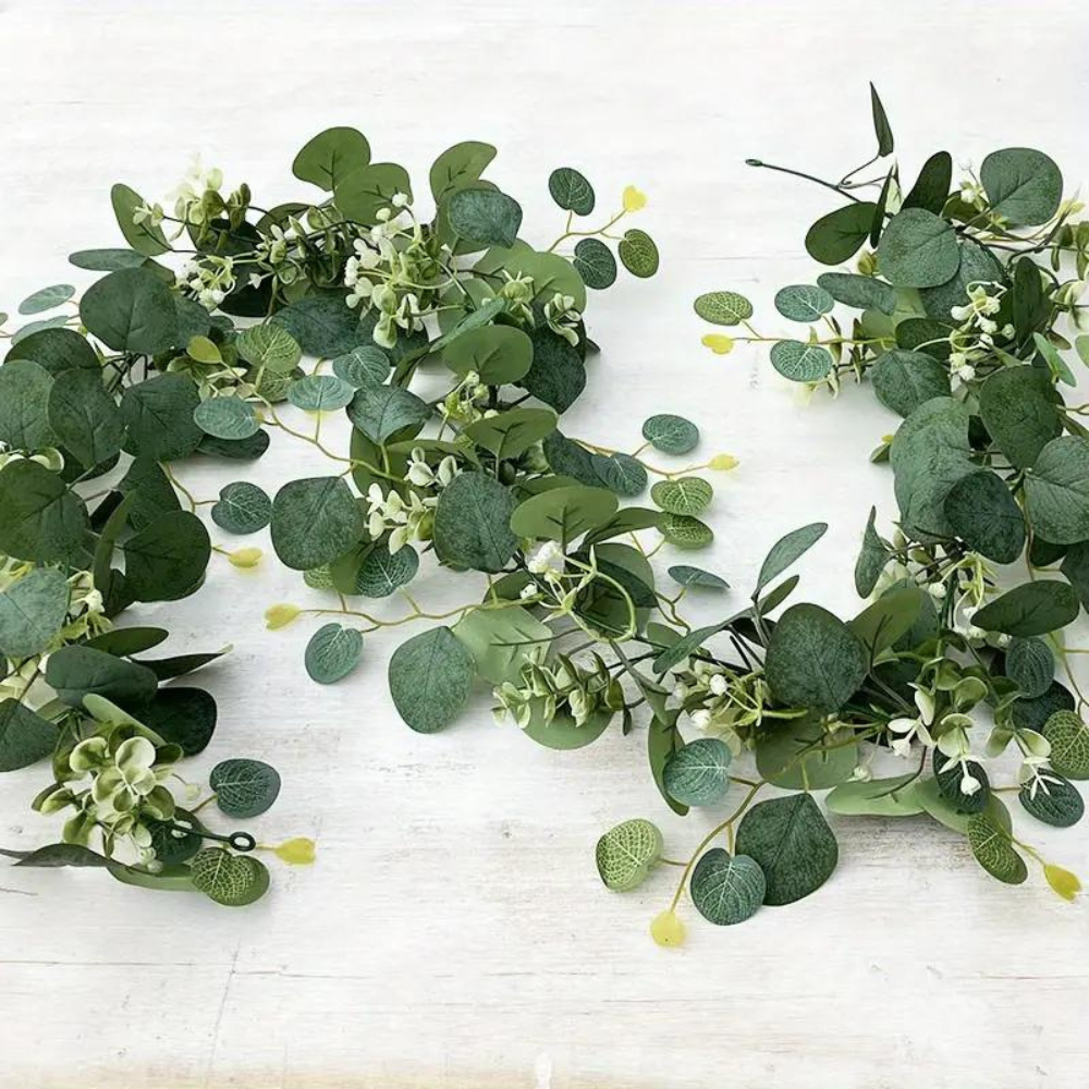 Charming Faux Eucalyptus Vine for Timeless Decor