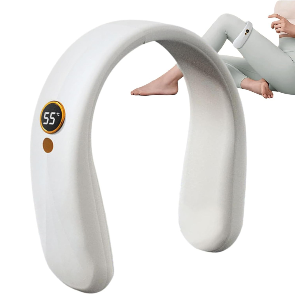 Stylish Rechargeable Neck Heater with Fan Functionality
