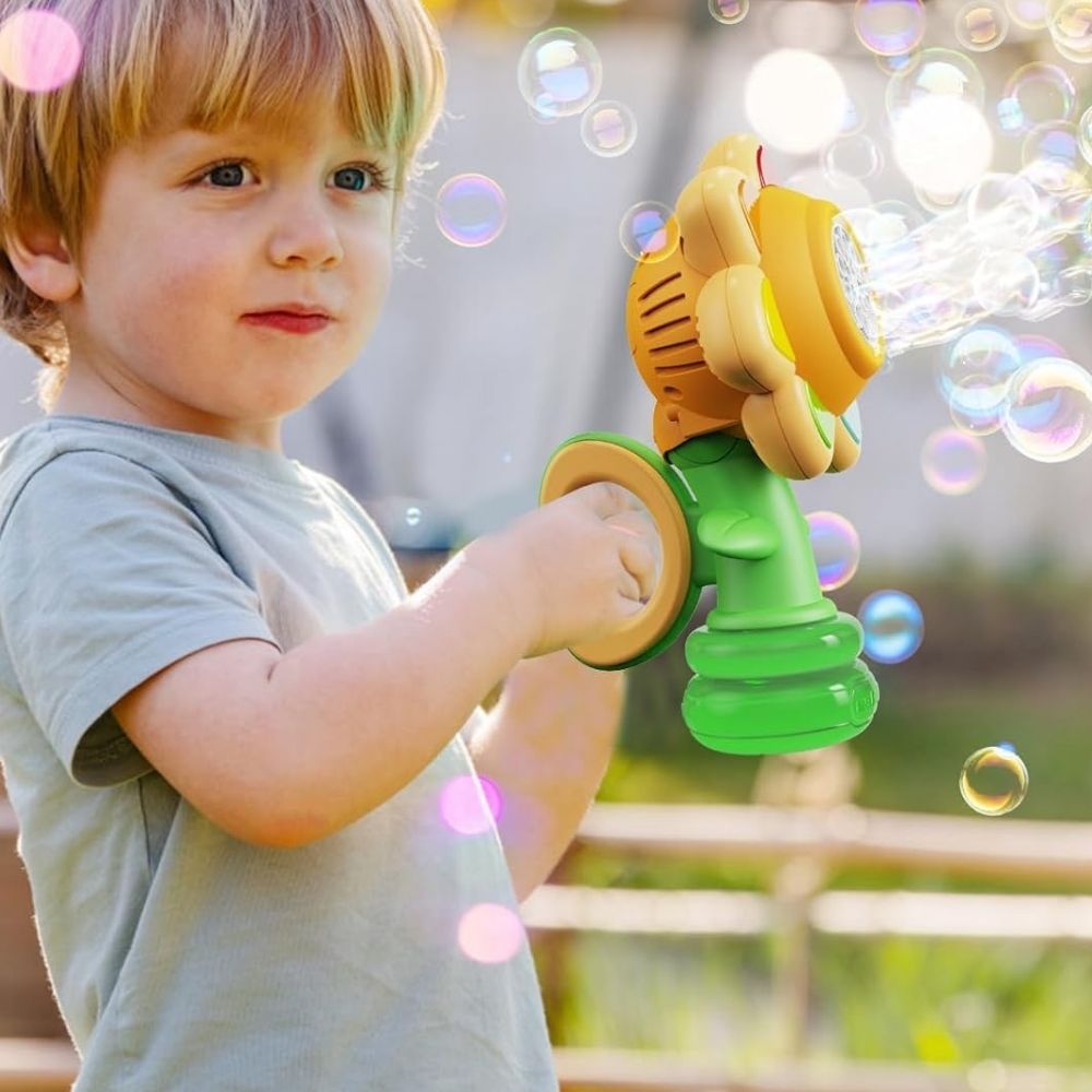 Magical Bubble Blaster with Dancing Lights