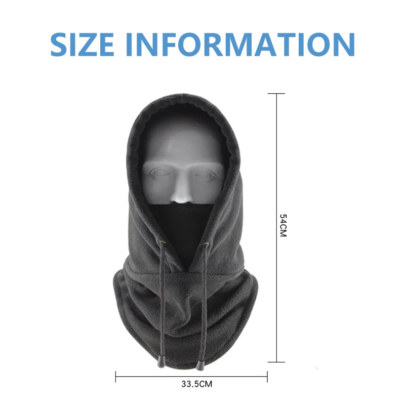 Cozy Fleece Winter Balaclava Mask for All Outdoor Activities