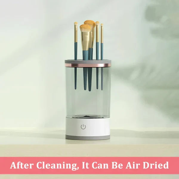 Effortless Makeup Brush Cleaning Device