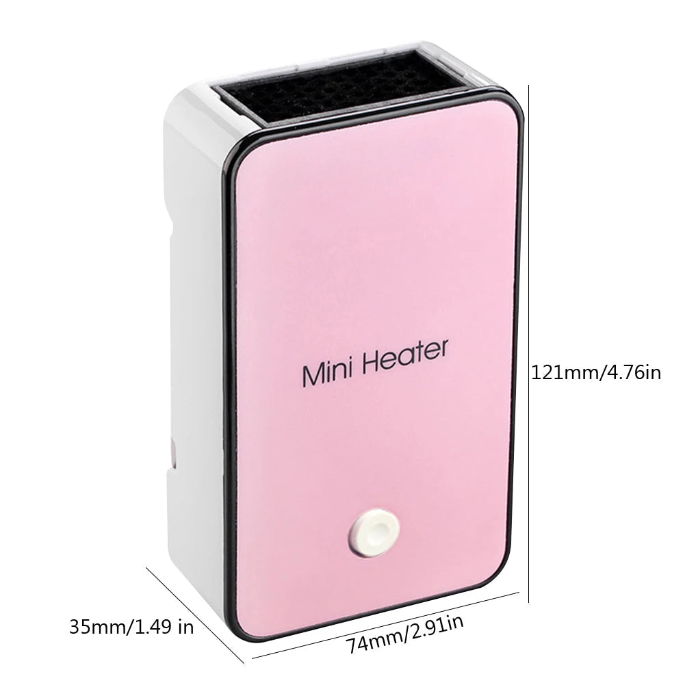 Compact Electric Warmer for Home and Office Comfort