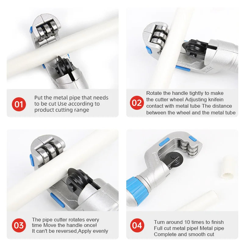 Versatile Manual Tube Cutter for Precision Cutting