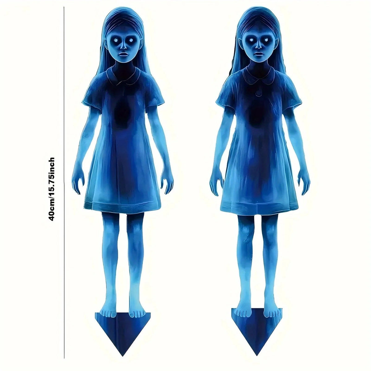Illuminated Specter Decorations for Halloween Outdoors