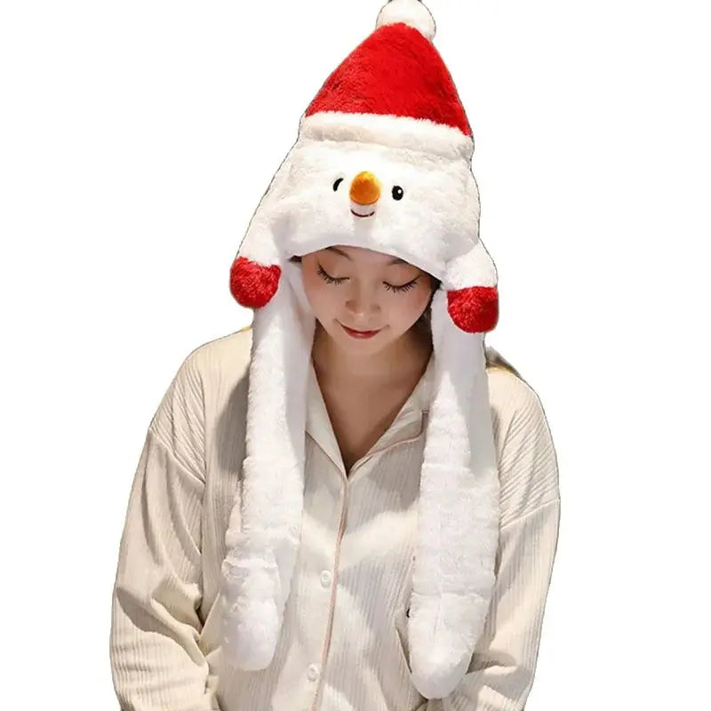 Festive Plush Santa Hat for Holiday Celebrations