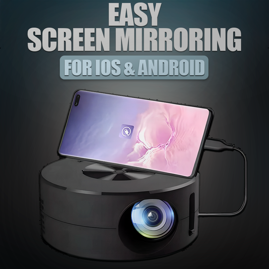 Compact HD Projector – Your Portable Cinema Solution