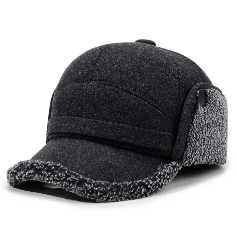 Winter-Ready Cap with Cozy Earflaps for Ultimate Warmth