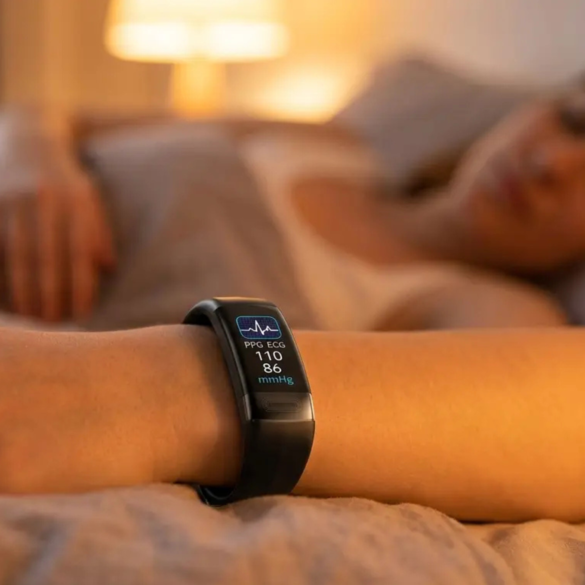 Wellness Pro Band – Heart Rate, EKG, SpO2 & Sleep Monitor