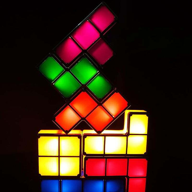 Tetris-Inspired Modular Lighting - LumiBlocks Design