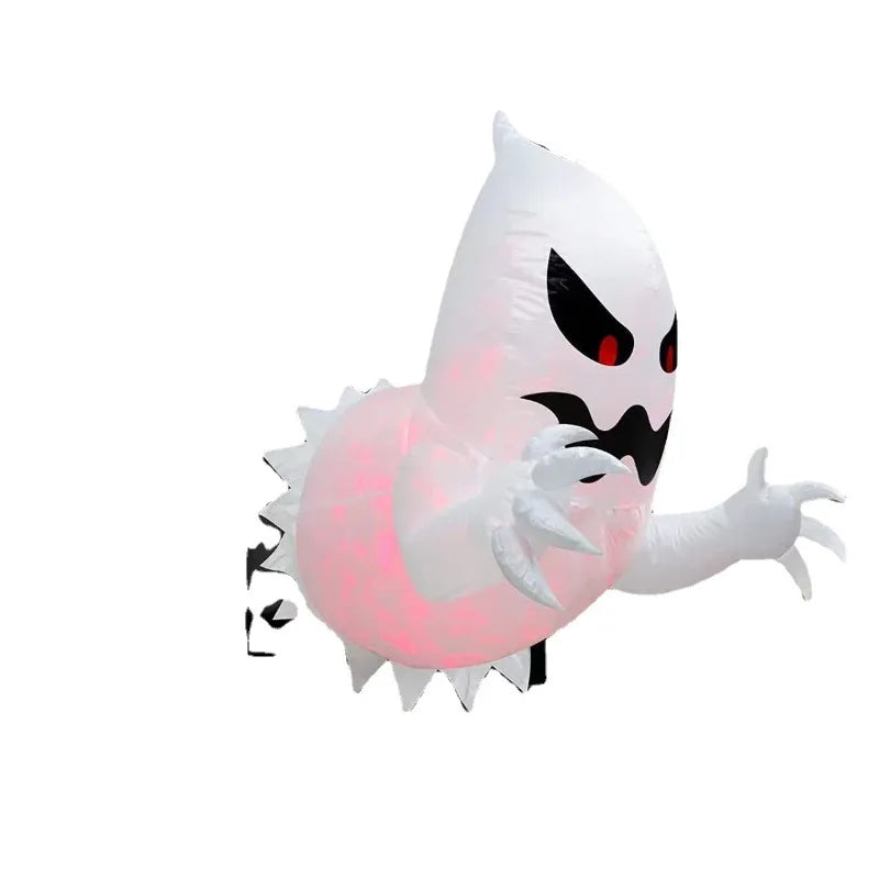 Hauntingly Fun 4.59ft Inflatable Ghost for Halloween